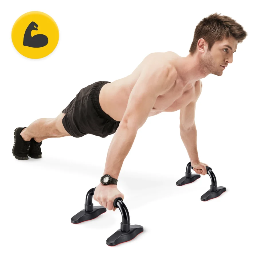 Paralette Push-Up håndtak 2 stk – bilde 7 av 7