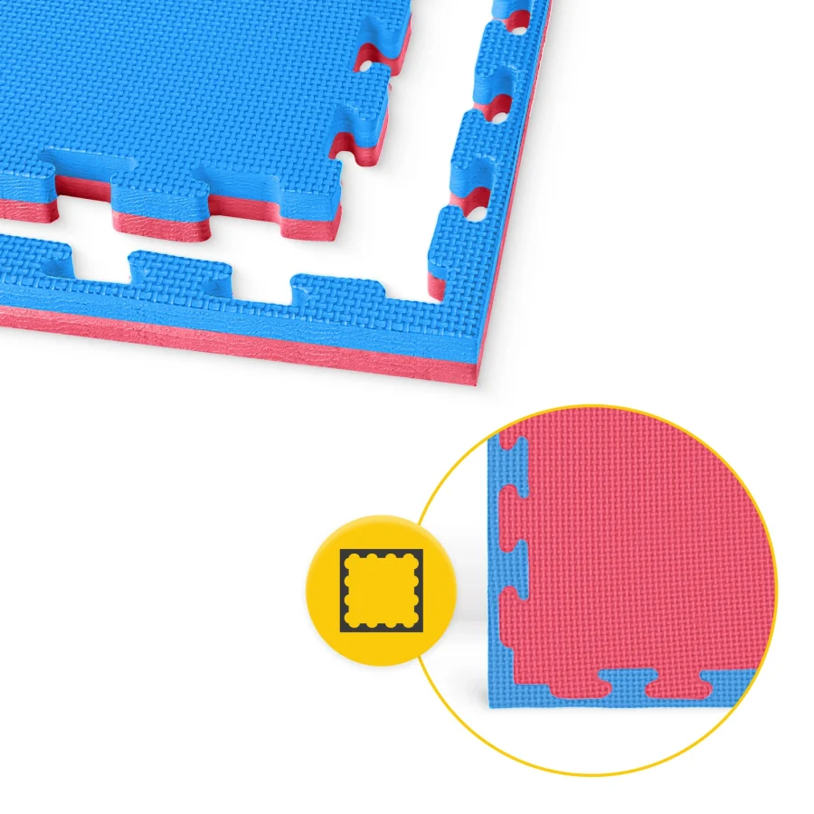 Puzzle gulvbeskyttelsesmatte av skum 100 × 100 cm – bilde 8 av 8