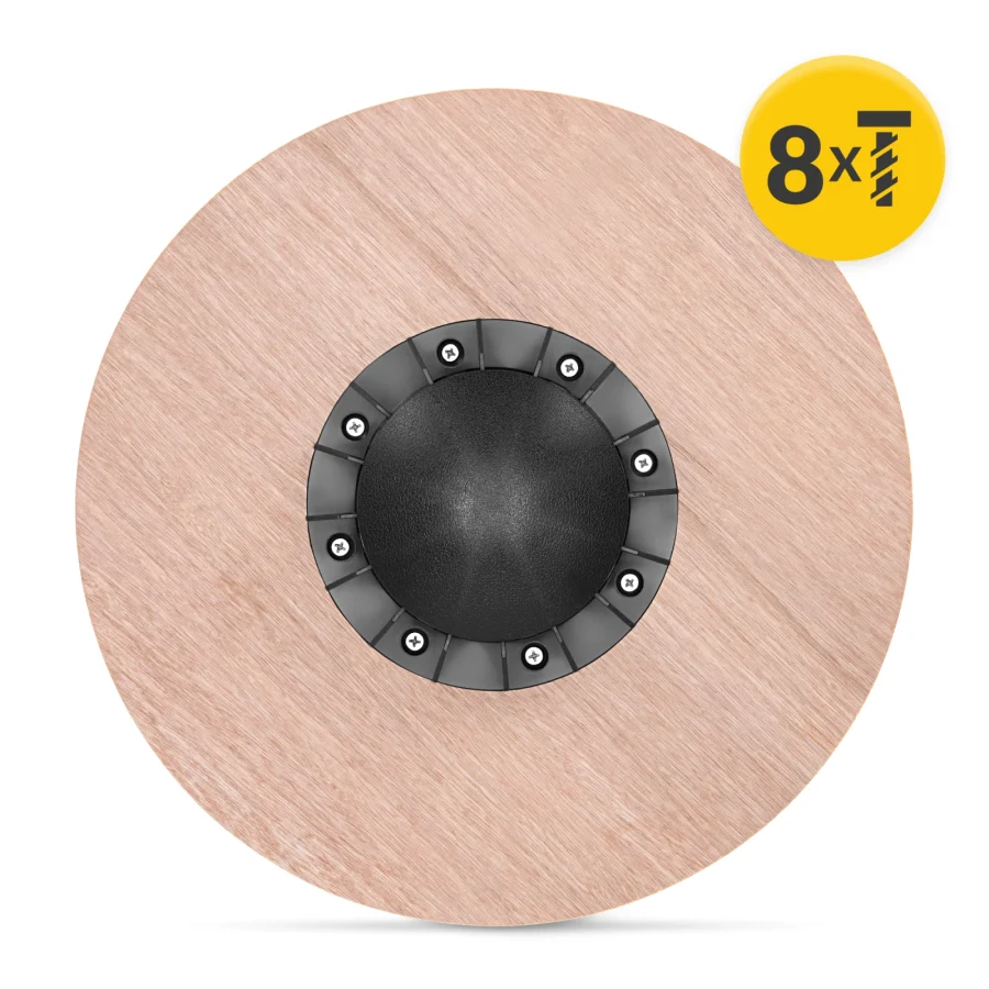 Balansebrett i tre – rund plattform, 38,5 cm – bilde 6 av 7