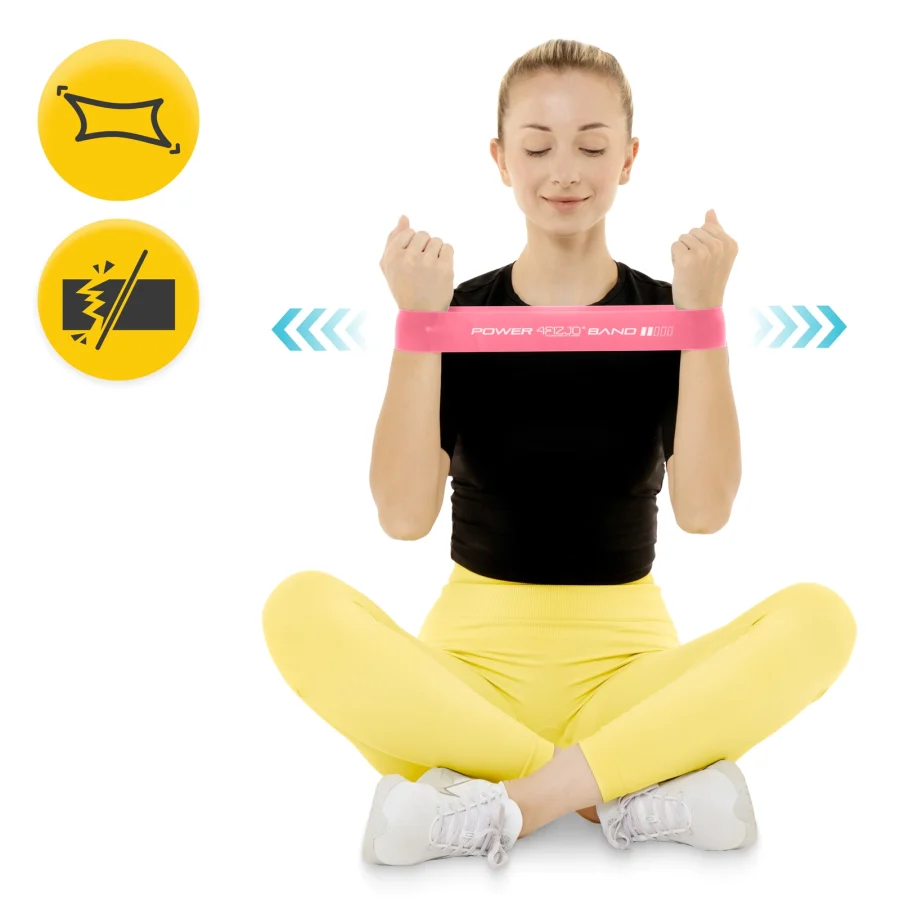 Sett med 5 mini Power Band treningsbånd – bilde 5 av 8