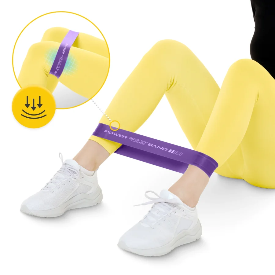 Sett med 5 mini Power Band treningsbånd – bilde 7 av 8