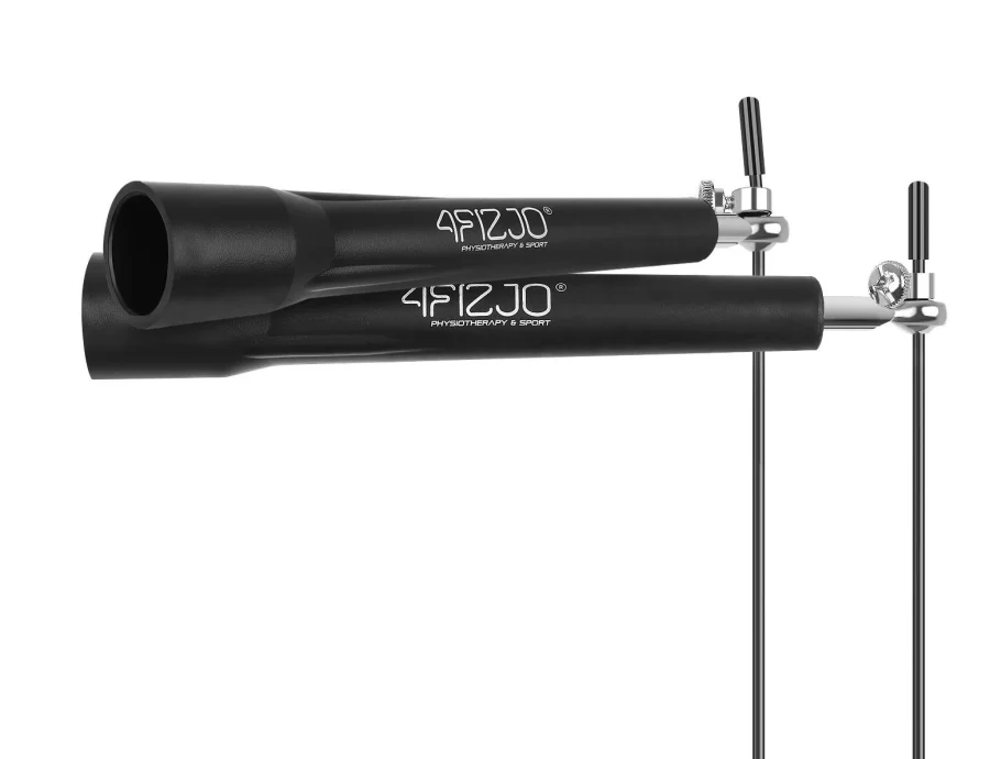 Hoppetau Standard+ 3 m med metallager – svart – bilde 6 av 7