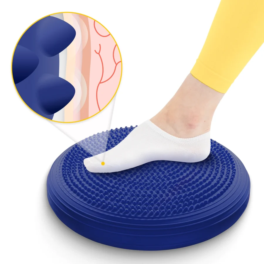 MED+ balansepute 33 cm – marineblå – bilde 2 av 7