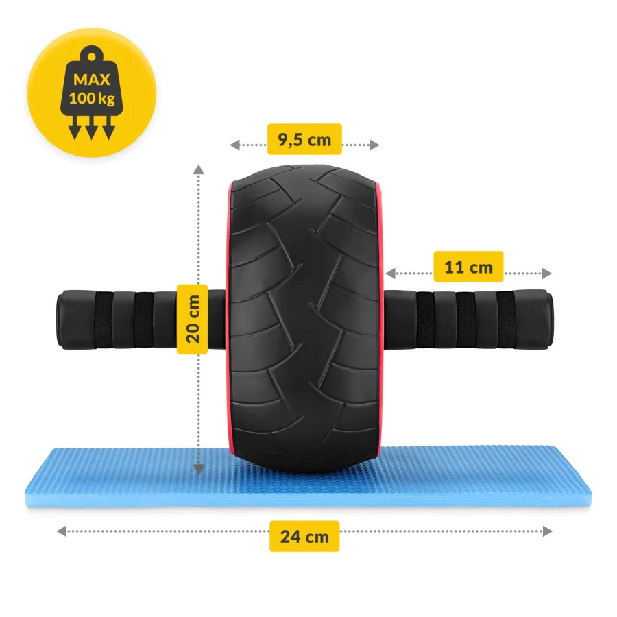 Magehjul AB Wheel XL rød – bilde 4 av 8