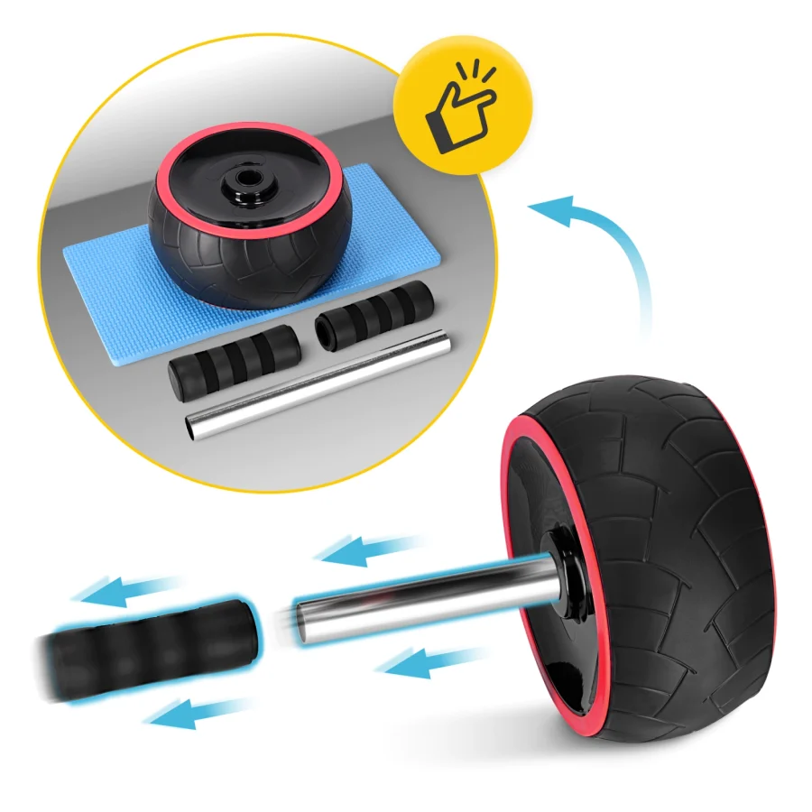 Magehjul AB Wheel XL rød – bilde 7 av 8