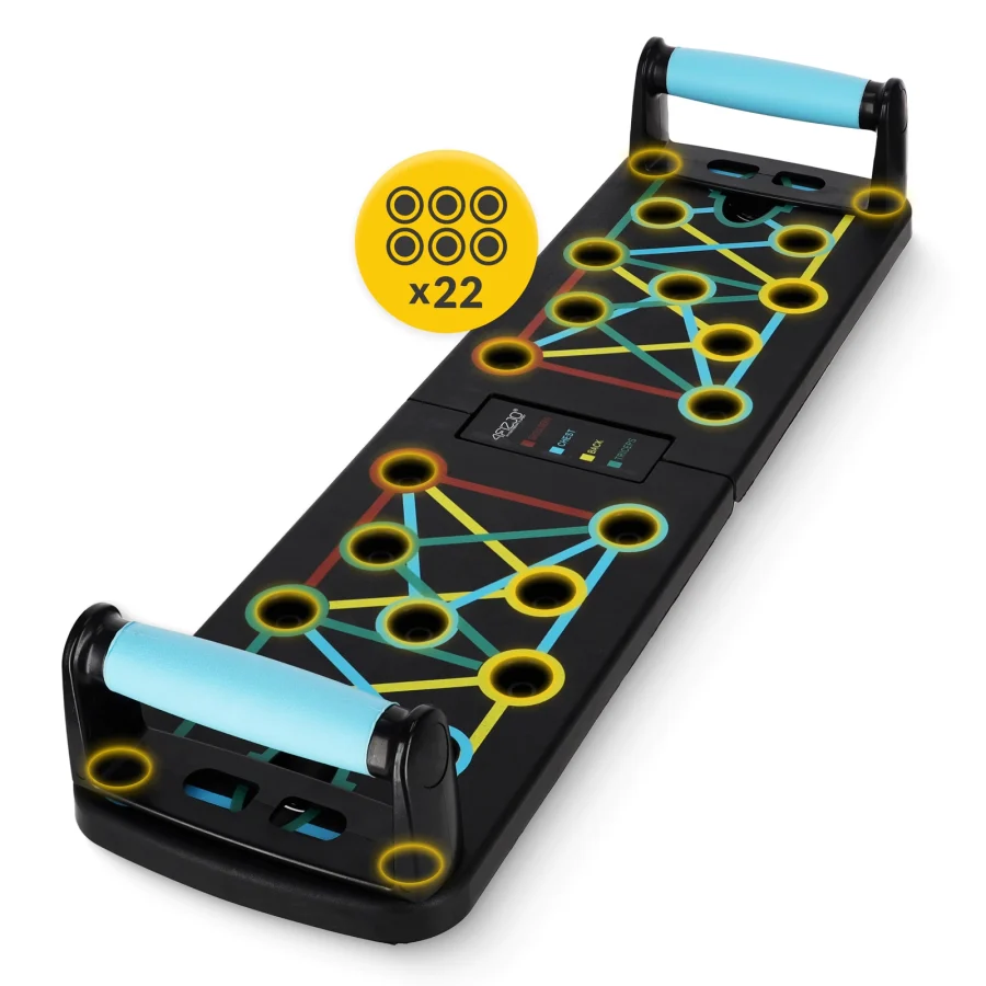 Sammenleggbart push-up-brett – 63 cm med håndtak – bilde 8 av 8