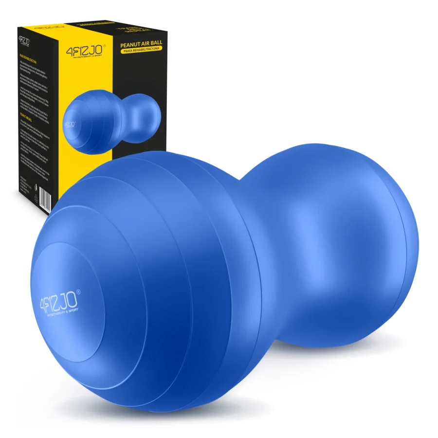 Treningsball Peanut Air ball 45 cm – blå – bilde 1 av 8