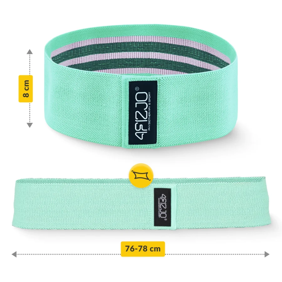 Treningsstrikker HIP BAND – 3 stk. med ulik motstand – bilde 5 av 8