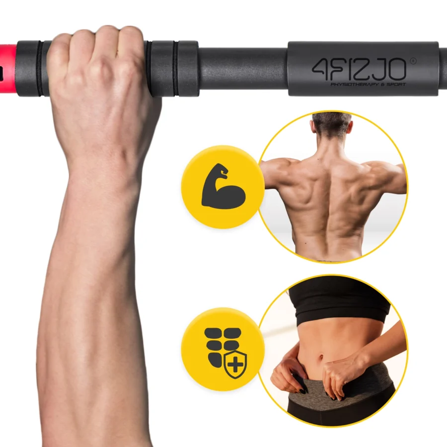 Dørstang PRO til pull-ups – justerbar 72–100 cm – bilde 3 av 8