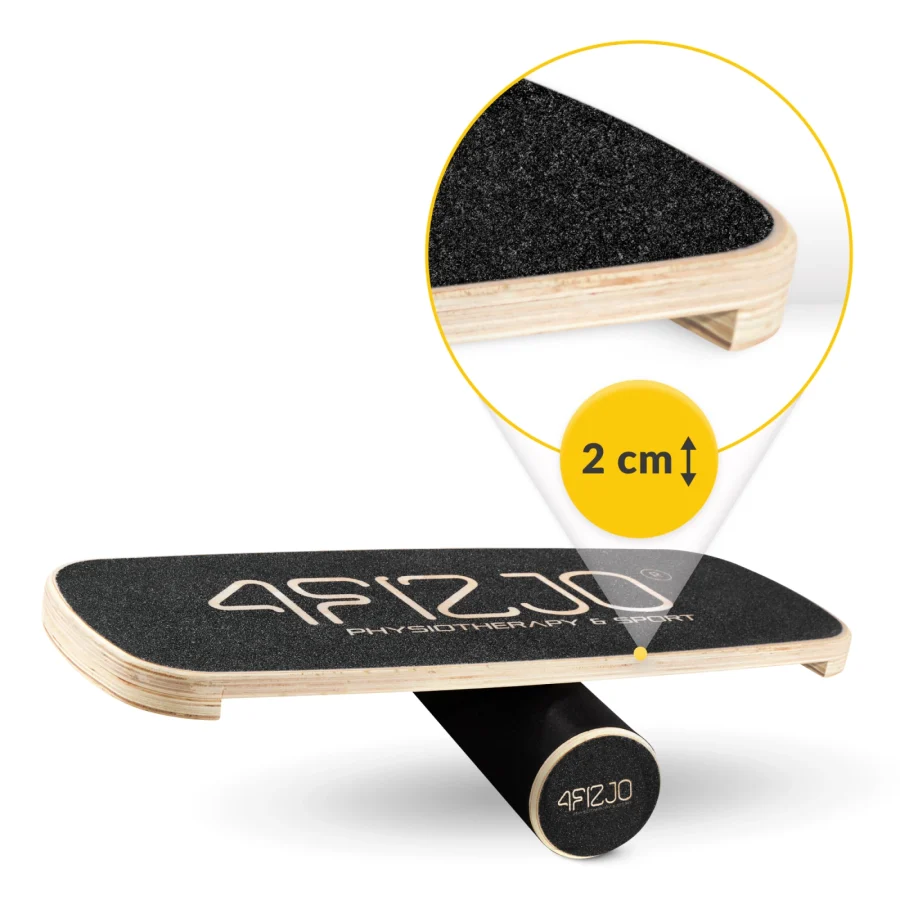 Balansebrett TRICKBOARD i tre – med rulle – bilde 4 av 6