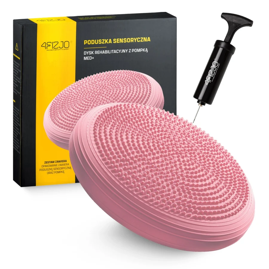 MED+ balansepute 33 cm – rosa – bilde 1 av 7