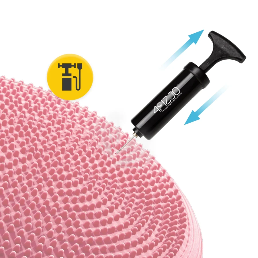 MED+ balansepute 33 cm – rosa – bilde 3 av 7
