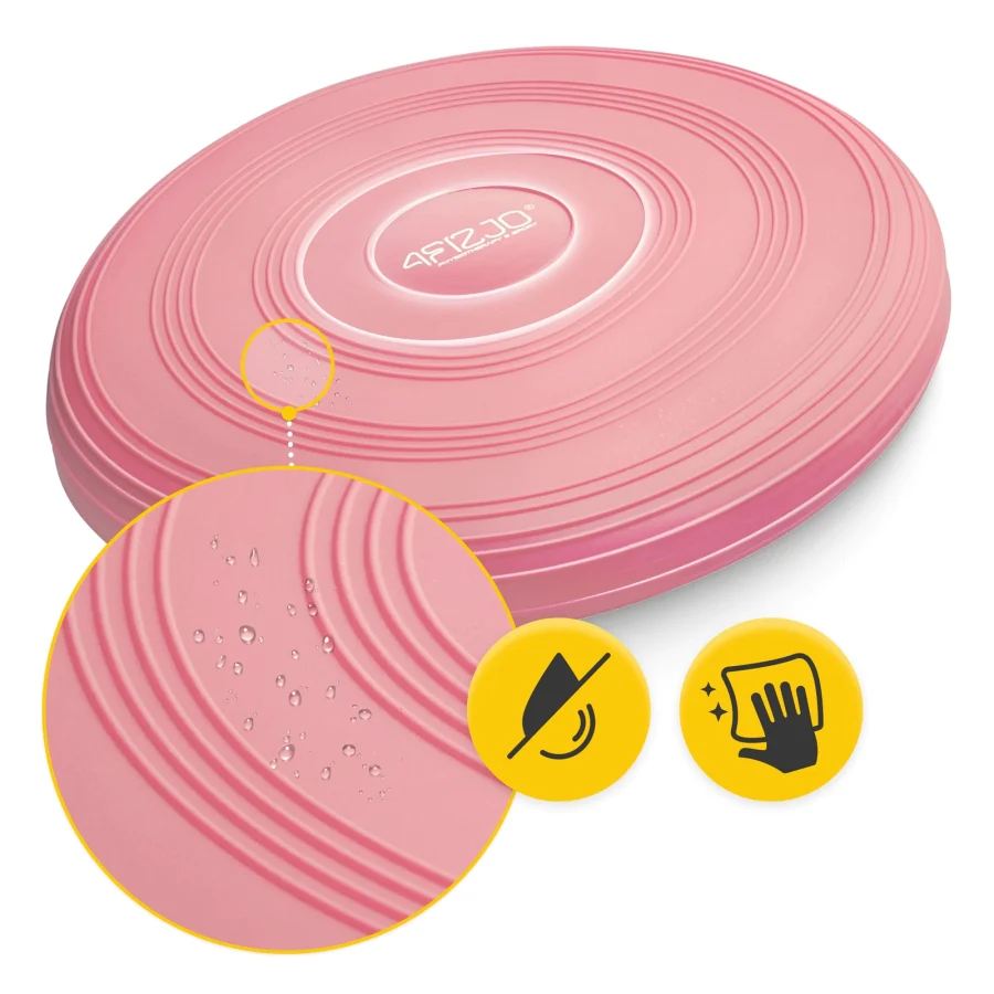 MED+ balansepute 33 cm – rosa – bilde 4 av 7
