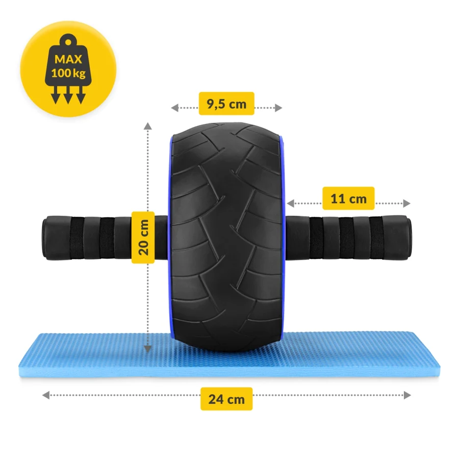 Magehjul AB Wheel XL blå – bilde 4 av 8