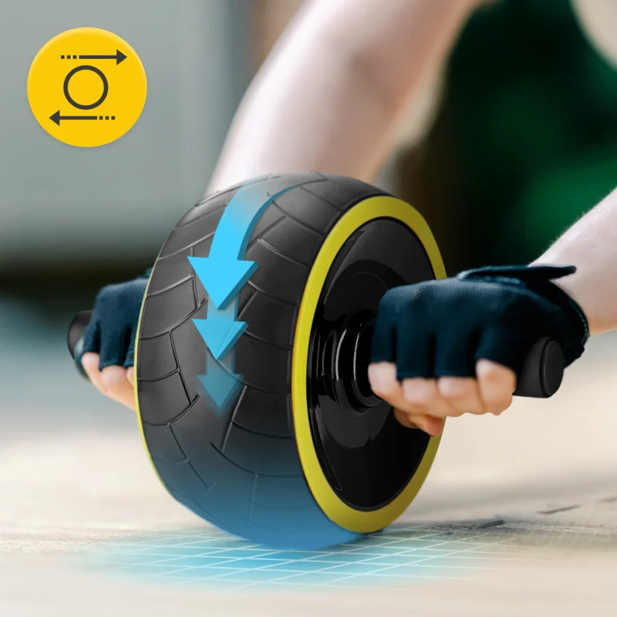 Magehjul AB Wheel XL gul – bilde 7 av 8