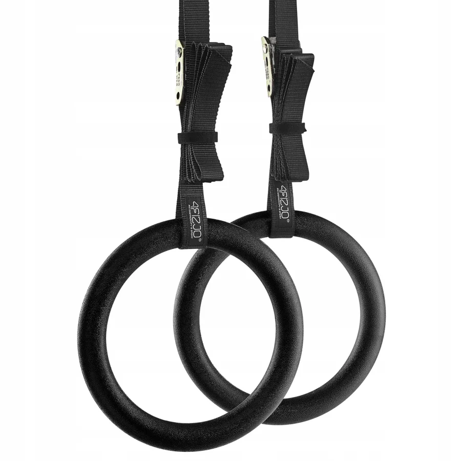 Turnringer i ABS – 2 stk. med justerbare stropper – bilde 2 av 7