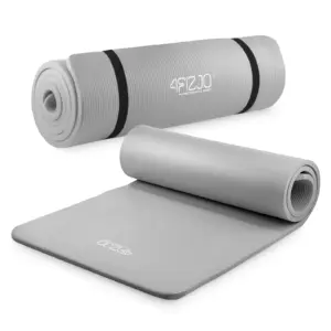 Nbr Fitness Og Yogamatte 1 Cm Grå