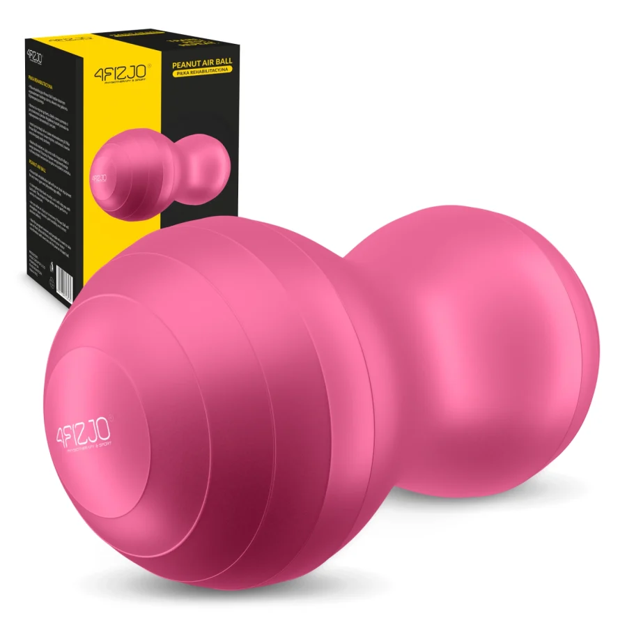 Treningsball Peanut Air ball 45 cm – rosa – bilde 1 av 8