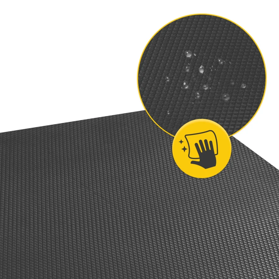 Balansepute Balance Pad 49 × 38,5 × 5,8 cm – svart – bilde 7 av 8