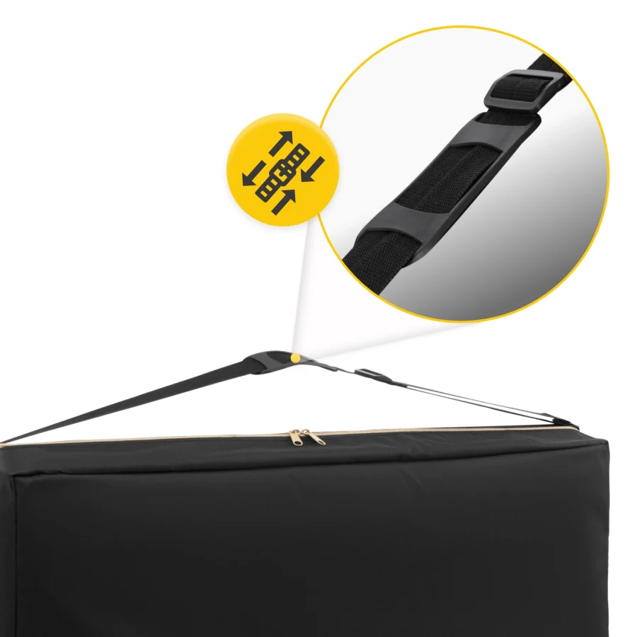Transporttrekk til massasjebenk – 96 × 72 × 16 cm – bilde 5 av 6