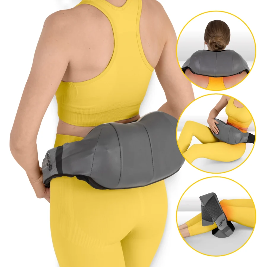 Shiatsu nakkemassasjeapparat LUXURY+ – trådløs – bilde 7 av 8