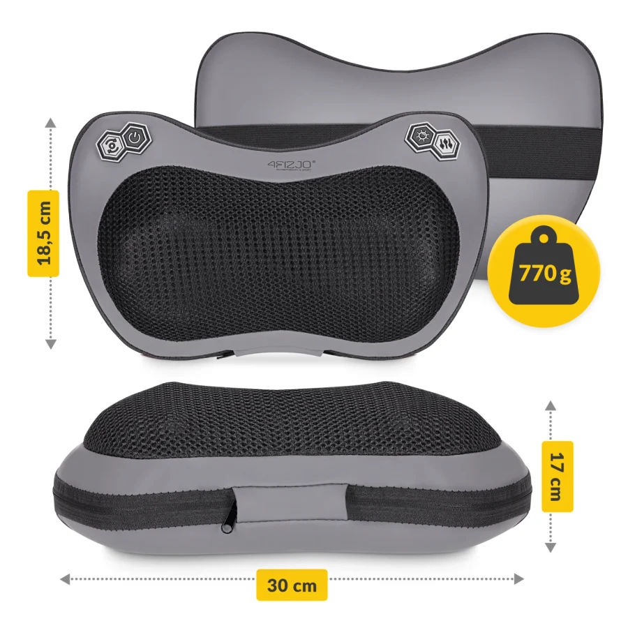 Shiatsu massasjepute PRO+ – med varme – bilde 2 av 8