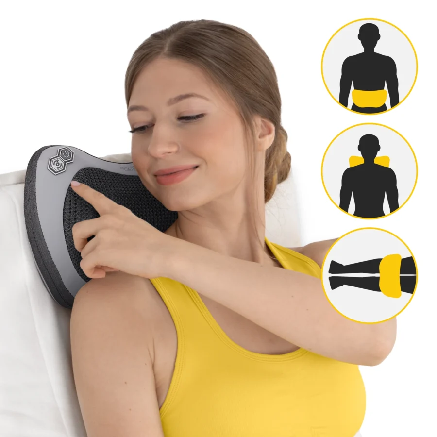 Shiatsu massasjepute PRO+ – med varme – bilde 6 av 8