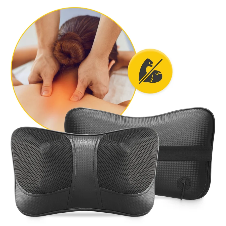 Shiatsu massasjepute ULTRA+ grå – bilde 3 av 8
