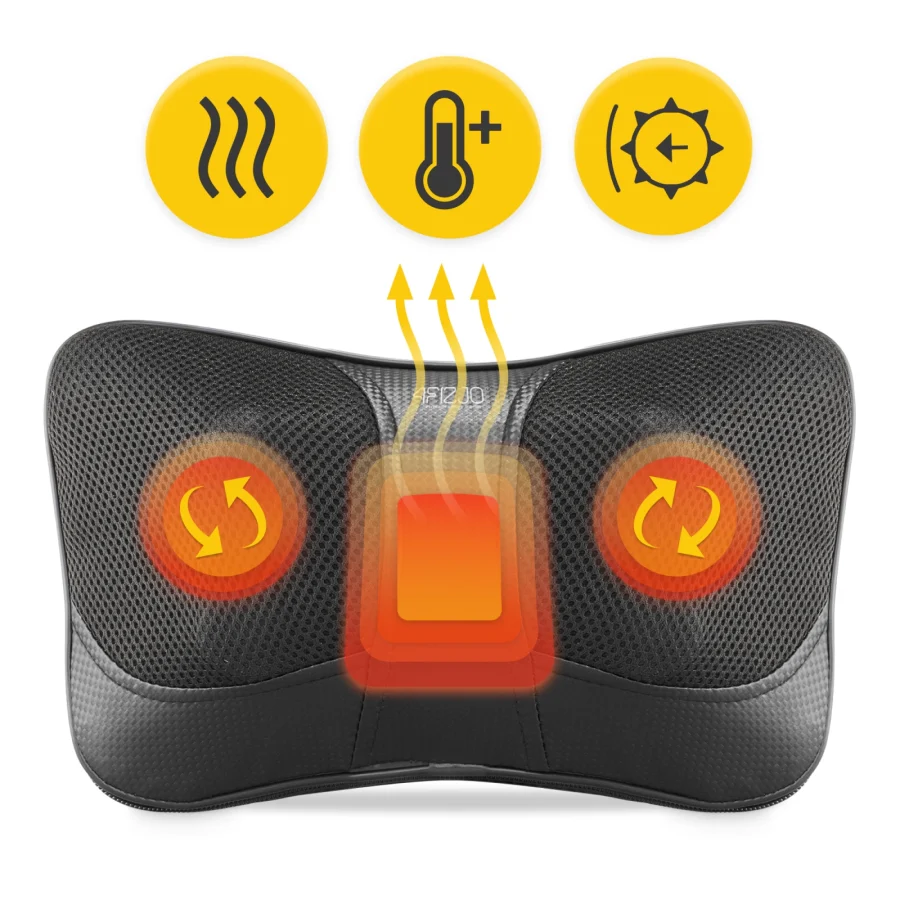Shiatsu massasjepute ULTRA+ grå – bilde 4 av 8
