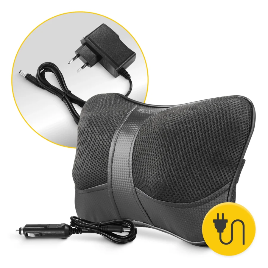 Shiatsu massasjepute ULTRA+ grå – bilde 7 av 8
