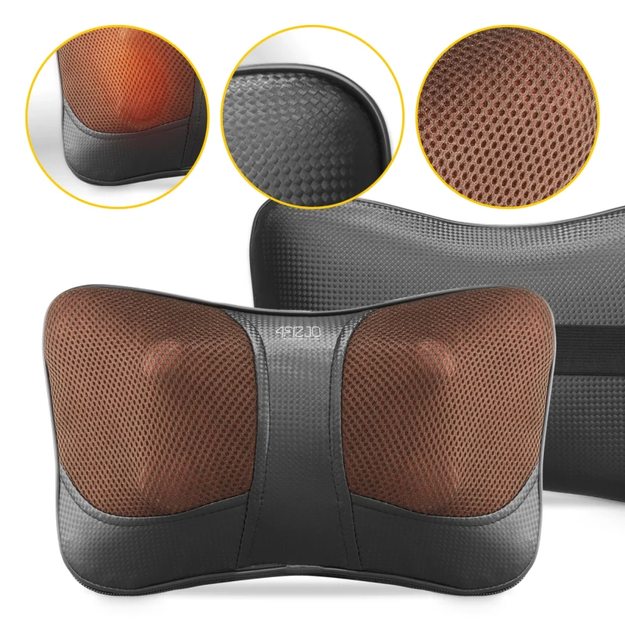 Shiatsu massasjepute ULTRA+ brun – bilde 5 av 8