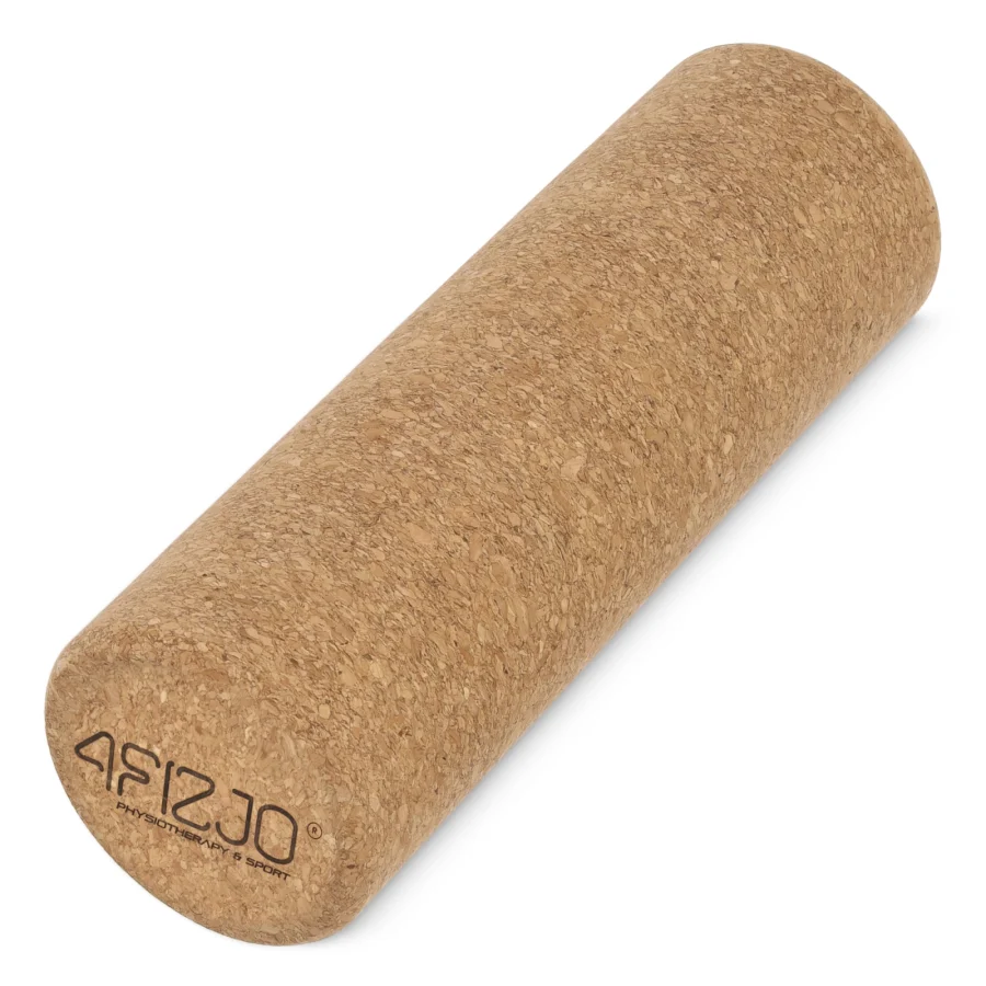 Massasjerulle i naturkork 30 cm – glatt – bilde 1 av 7