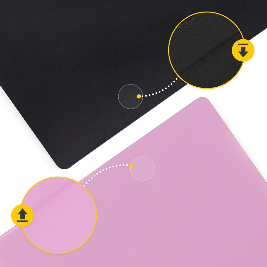 Sammenleggbar gymnastikkmatte 180 × 60 × 5 cm – rosa – bilde 8 av 8