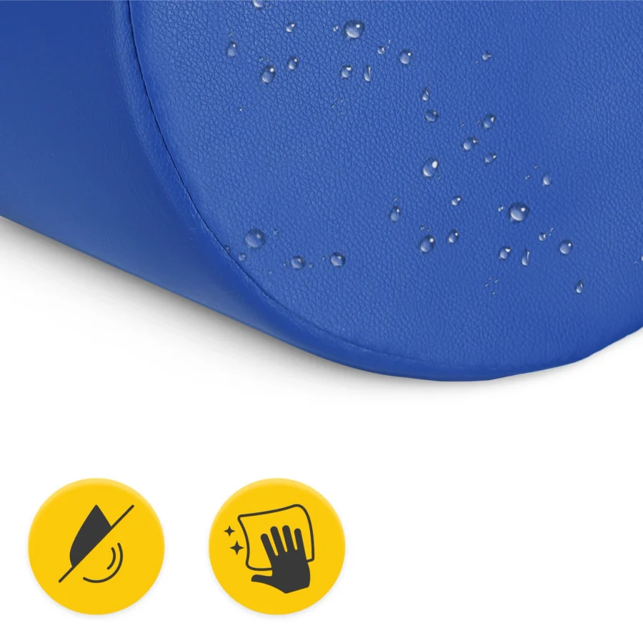 Massasjerulle med skumfyll 60 × 15 cm – blå – bilde 4 av 6
