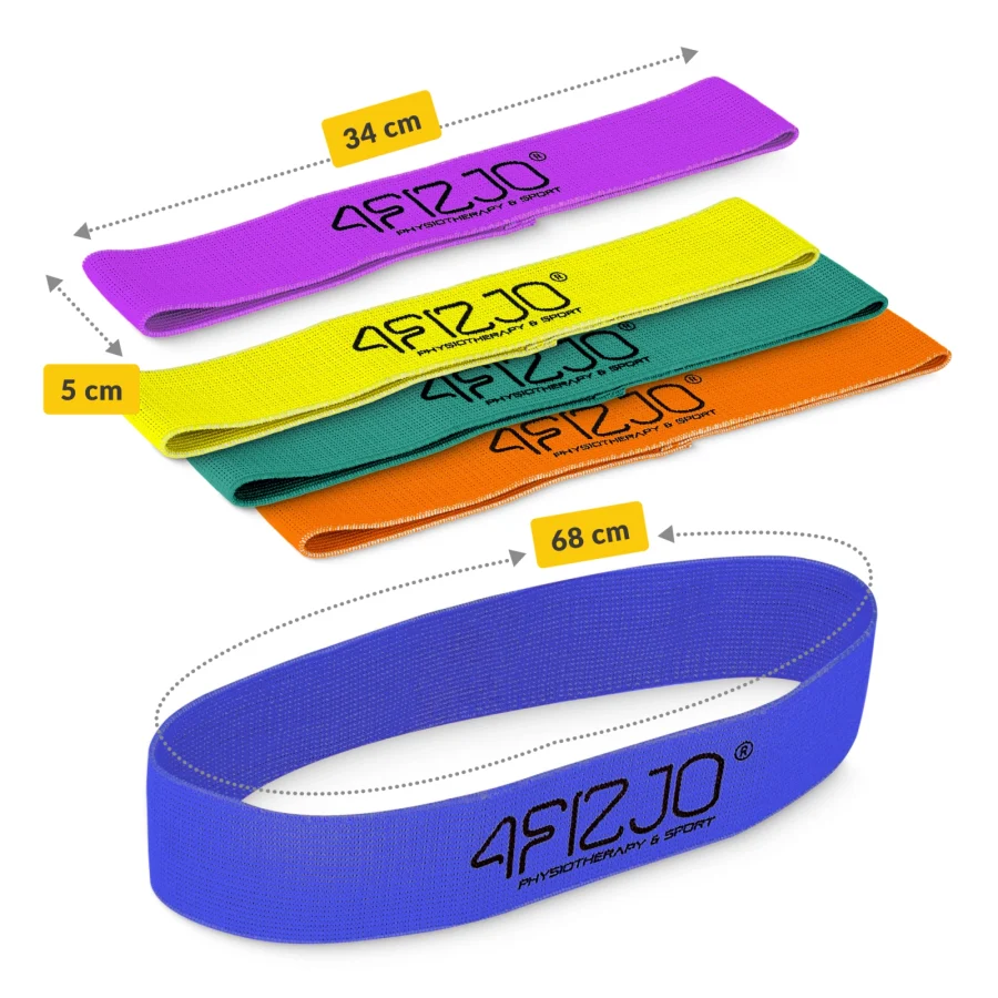 Sett med 5 Flex Band Stoffbånd – bilde 3 av 7