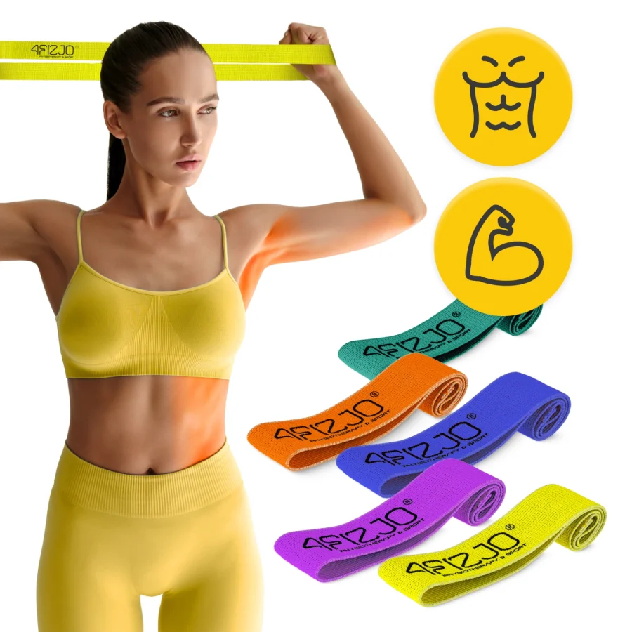 Sett med 5 Flex Band Stoffbånd – bilde 4 av 7