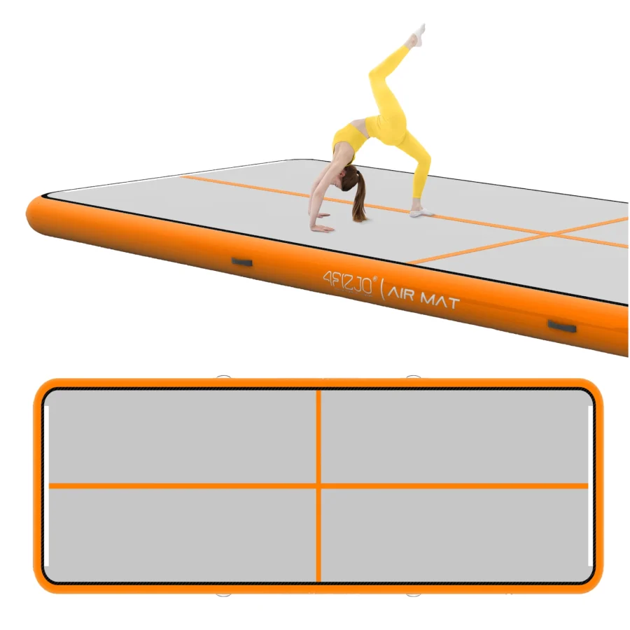 Air Mat Akrobatbane 5 × 2 × 02 m med pumpe – bilde 1 av 8