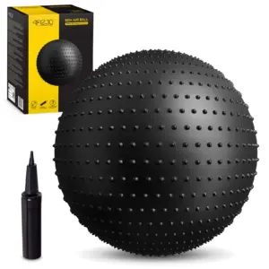 Rehabiliteringsball Med Pigger 65 Cm Svart