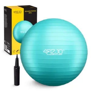Oppblåsbar Gymnastikkball 75 Cm Mintgrønn