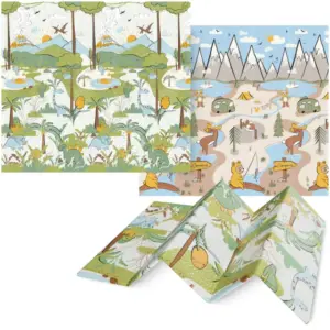 Jungel- Og Campinglekematte For Babyer 200 X 180 Cm