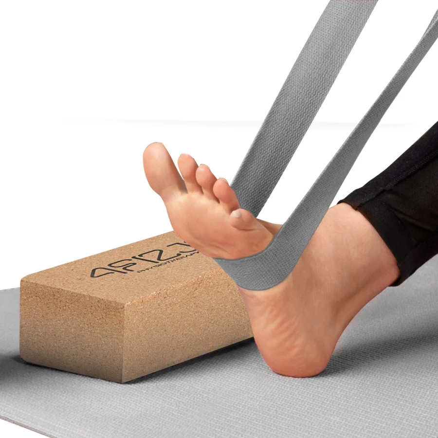 Yogablokk av naturkork – 22,5 × 14,5 × 7,5 cm – bilde 8 av 8