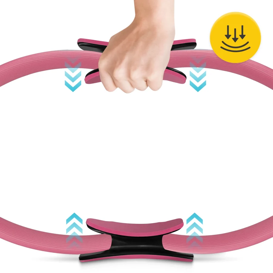 Rosa Yoga- og pilatesring – bilde 4 av 6
