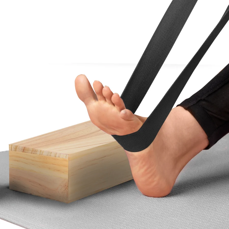 Yogablokk av tre – 22 × 15 × 7,2 cm – bilde 8 av 8