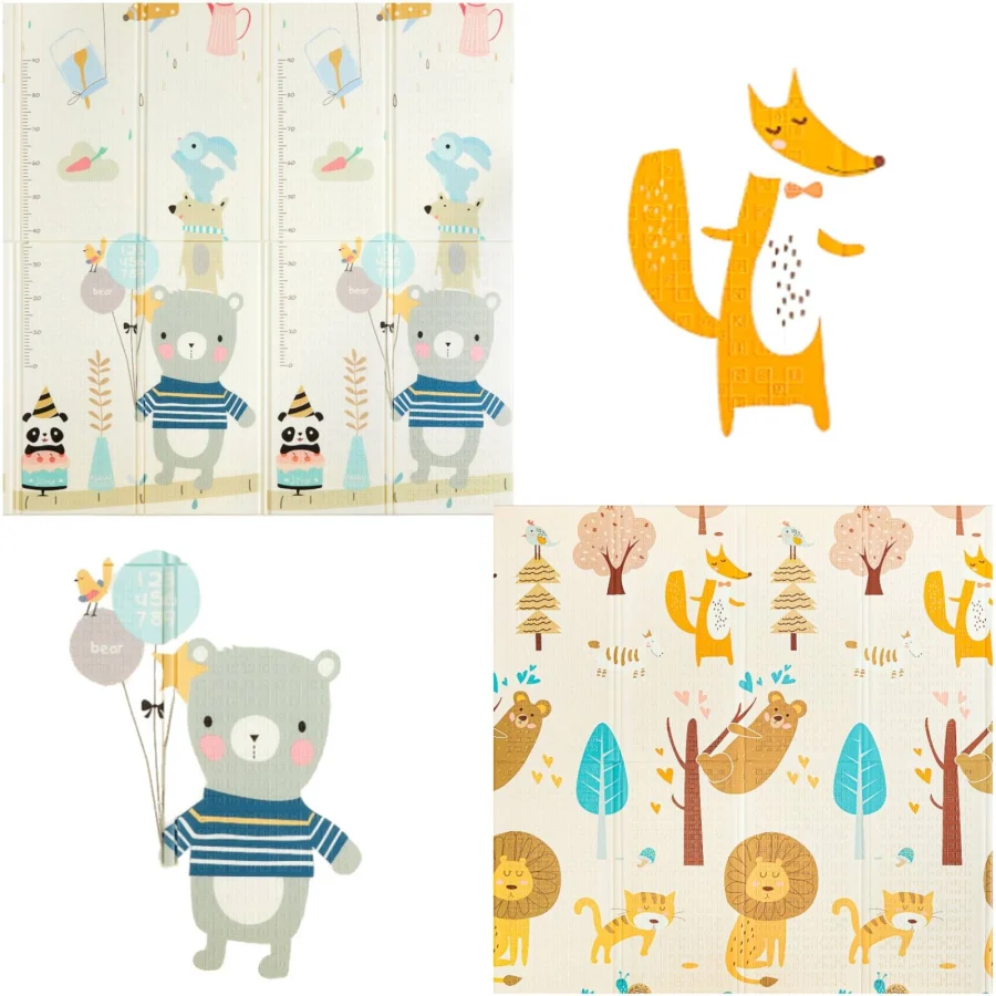 Babylekematte kongen av dyr 200 × 180 cm – bilde 4 av 4