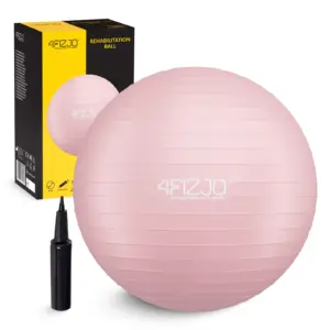 Oppblåsbar Gymnastikkball 85 Cm Rosa