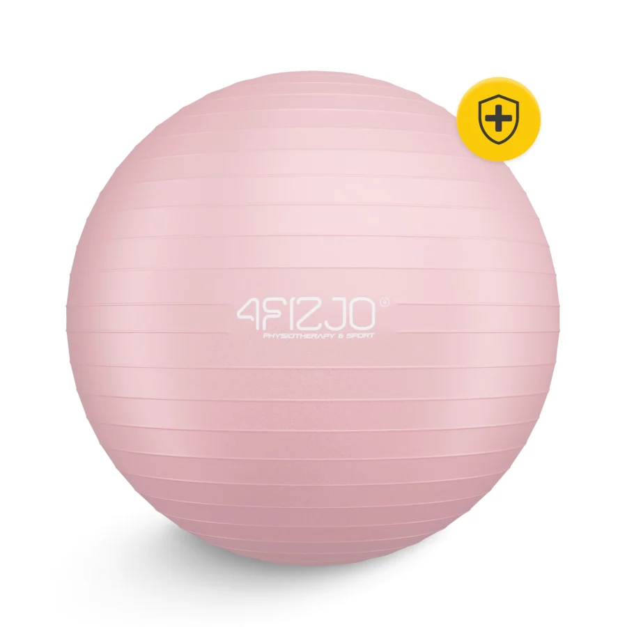 Treningsball 85 cm rosa – bilde 8 av 8
