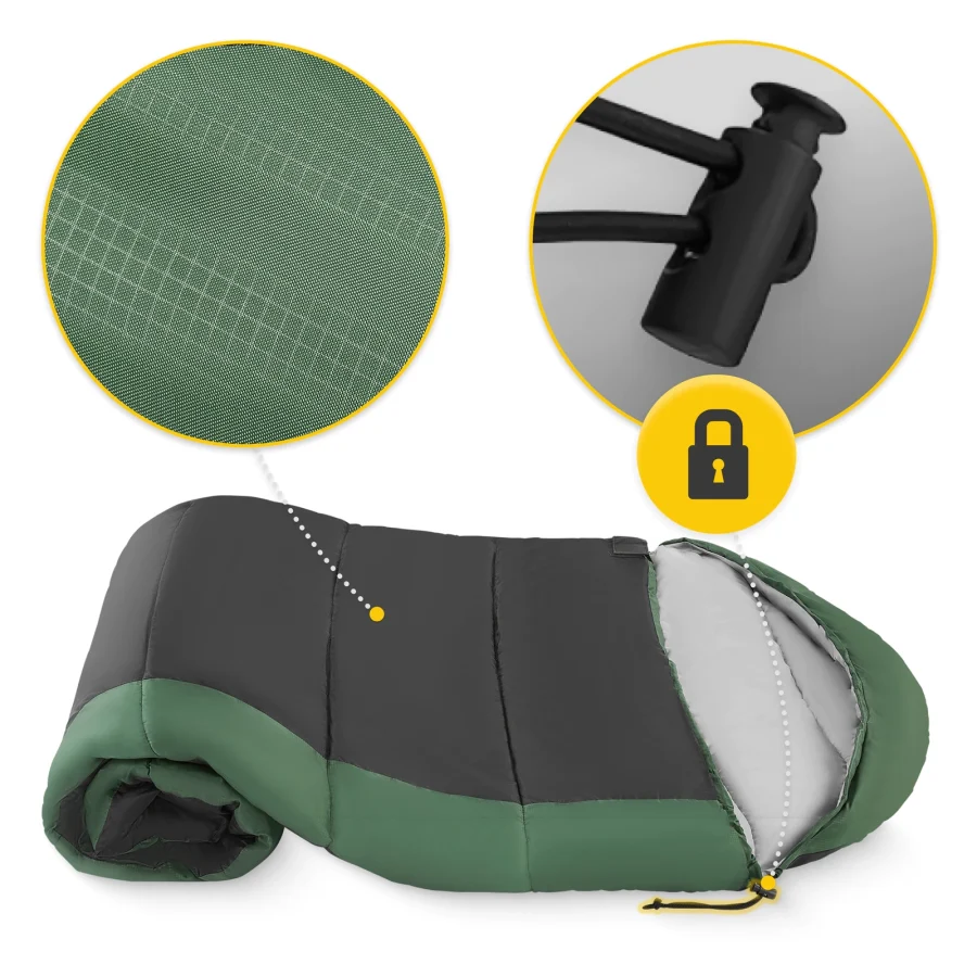 PRO mumiesovepose – 220 cm, komfort 5 °C – Mountain Goat – bilde 3 av 8
