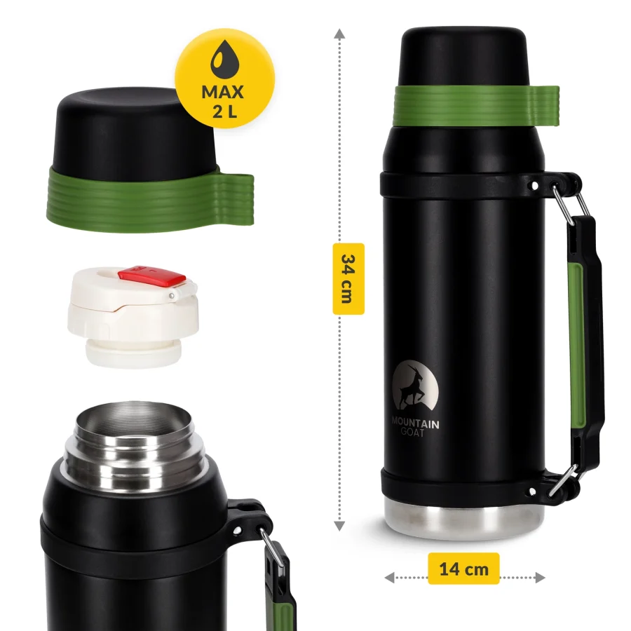 Reisetermos for kaffe og te 2 liter – bilde 3 av 8