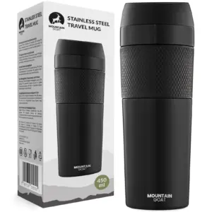 Mountain Goat Travel Termokrus 400 Ml Svart