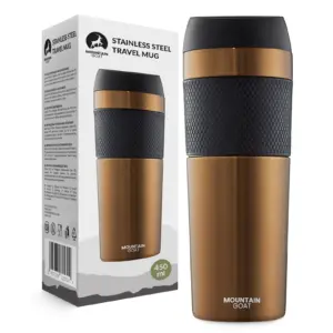 Mountain Goat Travel Termokrus 400 Ml Brun